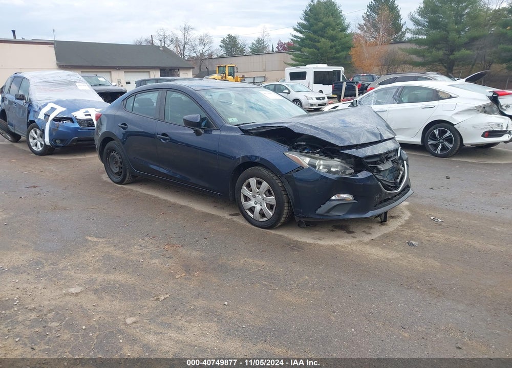 2014 MAZDA 3 I SPORT VIN: JM1BM1U77E1137125