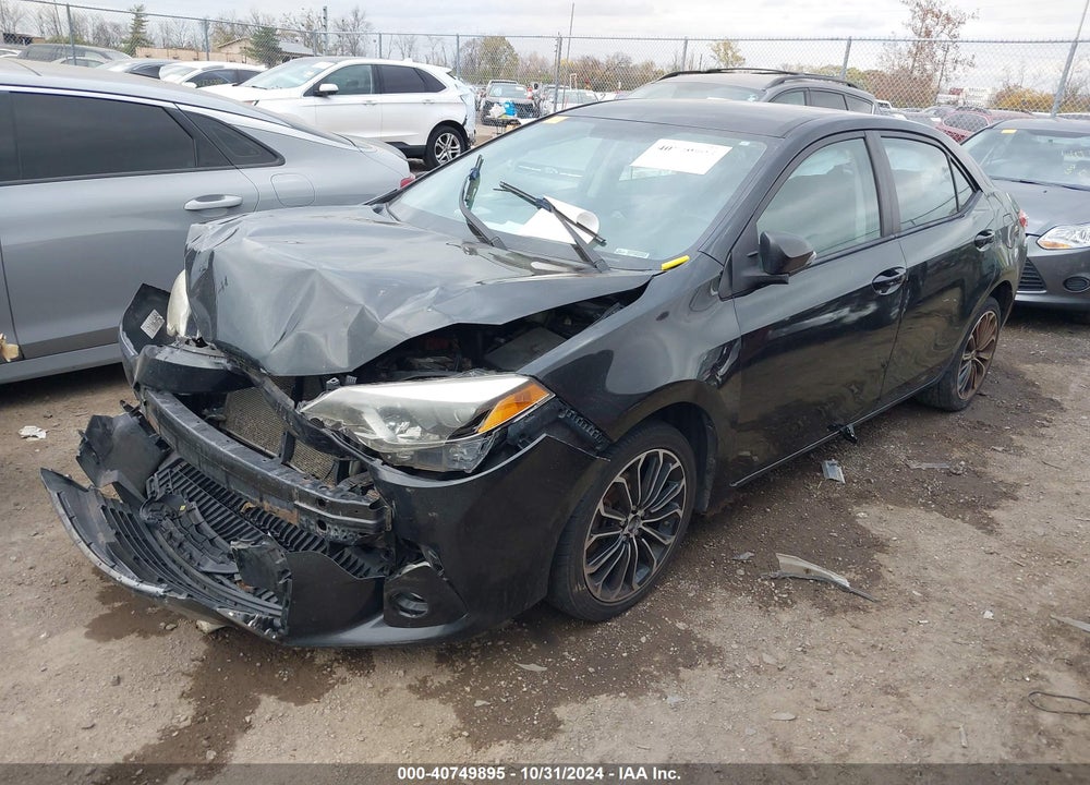 2015 TOYOTA COROLLA S PLUS VIN: 2T1BURHE9FC248490