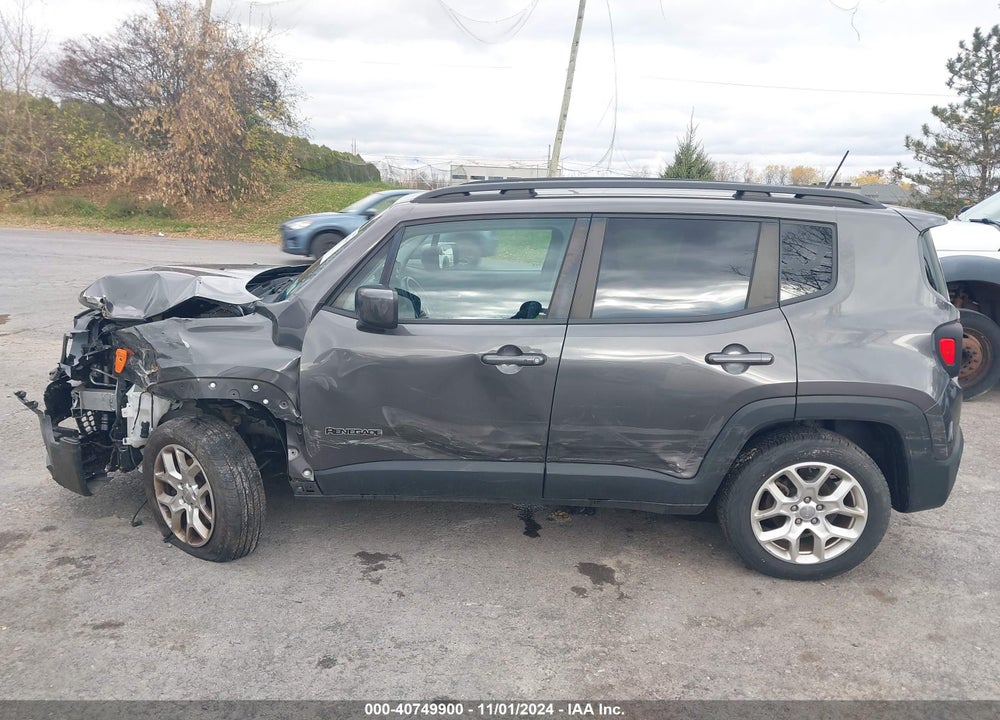 2017 JEEP RENEGADE LATITUDE 4X4 VIN: ZACCJBBB5HPE72561