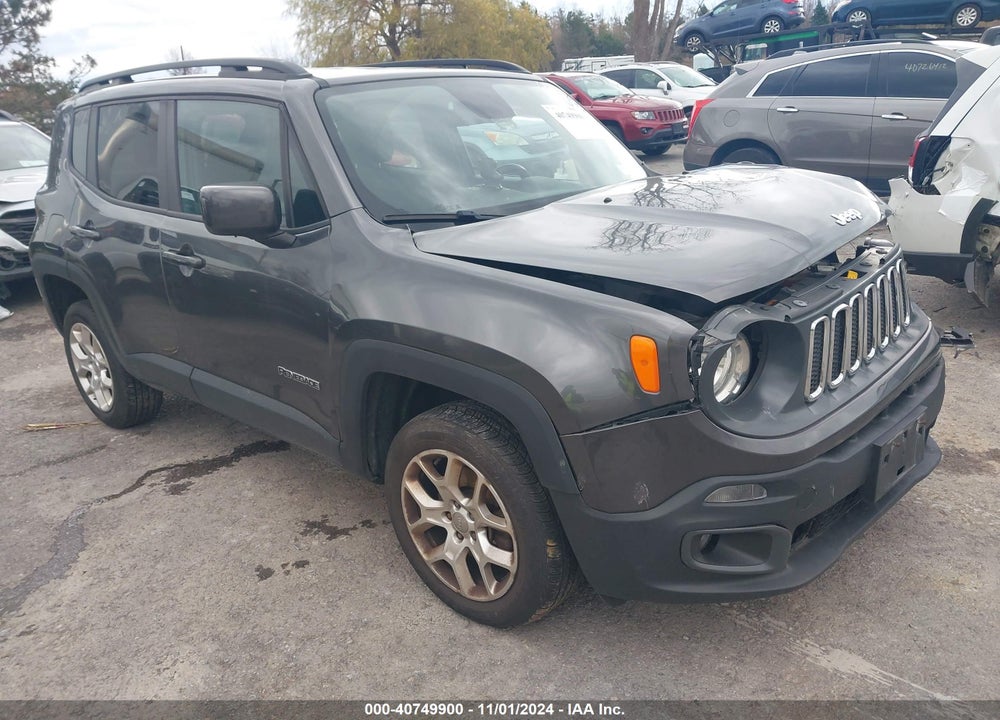 2017 JEEP RENEGADE LATITUDE 4X4 VIN: ZACCJBBB5HPE72561
