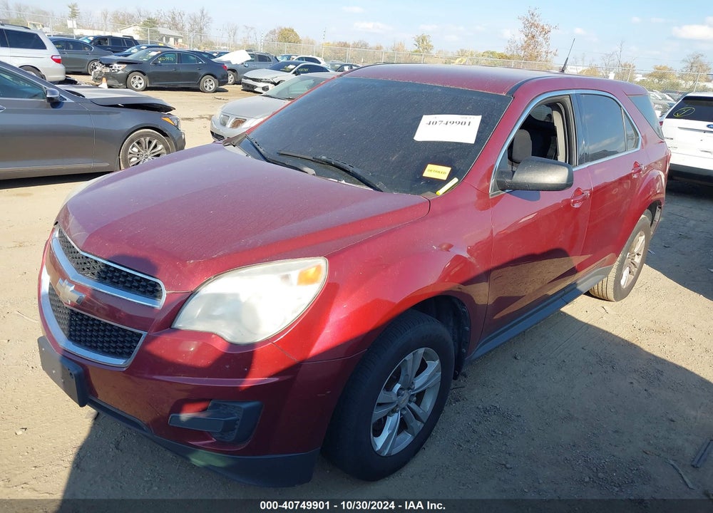 2010 CHEVROLET EQUINOX LS VIN: 2CNALBEW2A6304245