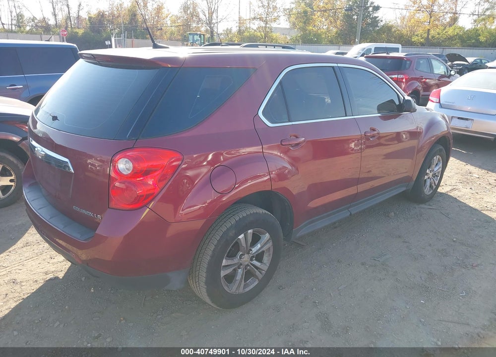 2010 CHEVROLET EQUINOX LS VIN: 2CNALBEW2A6304245