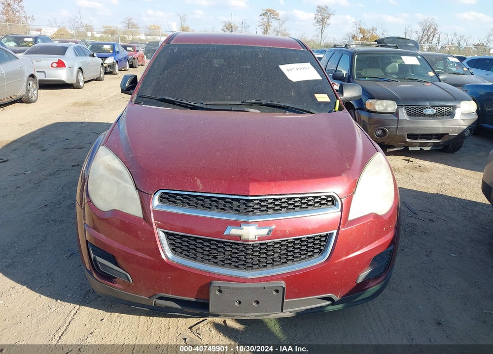 2010 CHEVROLET EQUINOX LS VIN: 2CNALBEW2A6304245
