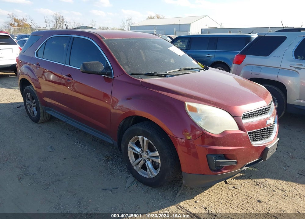 2010 CHEVROLET EQUINOX LS VIN: 2CNALBEW2A6304245