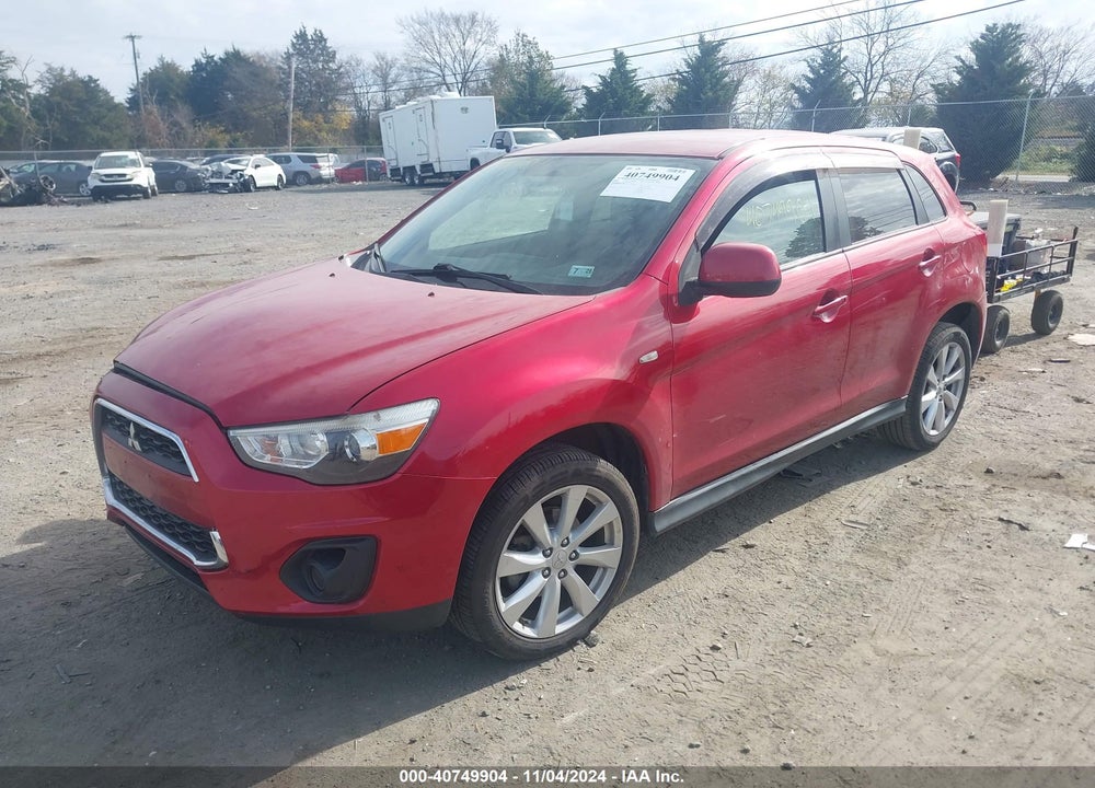 2014 MITSUBISHI OUTLANDER SPORT ES VIN: 4A4AR3AU8EE011845