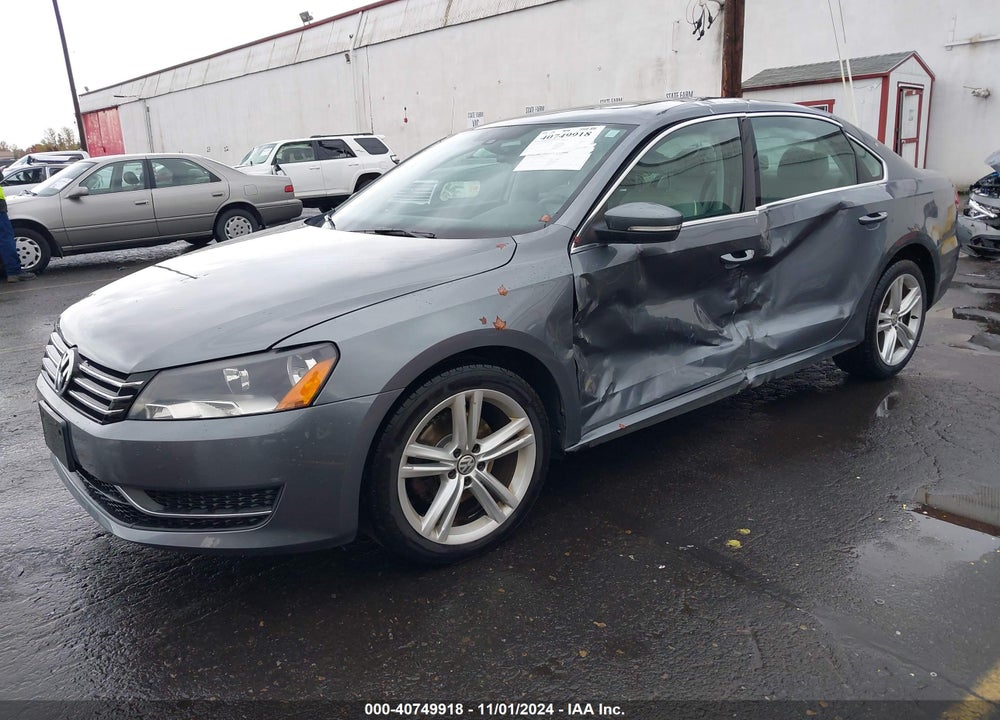 2014 VOLKSWAGEN PASSAT 2.5L SE VIN: 1VWBP7A32EC002213
