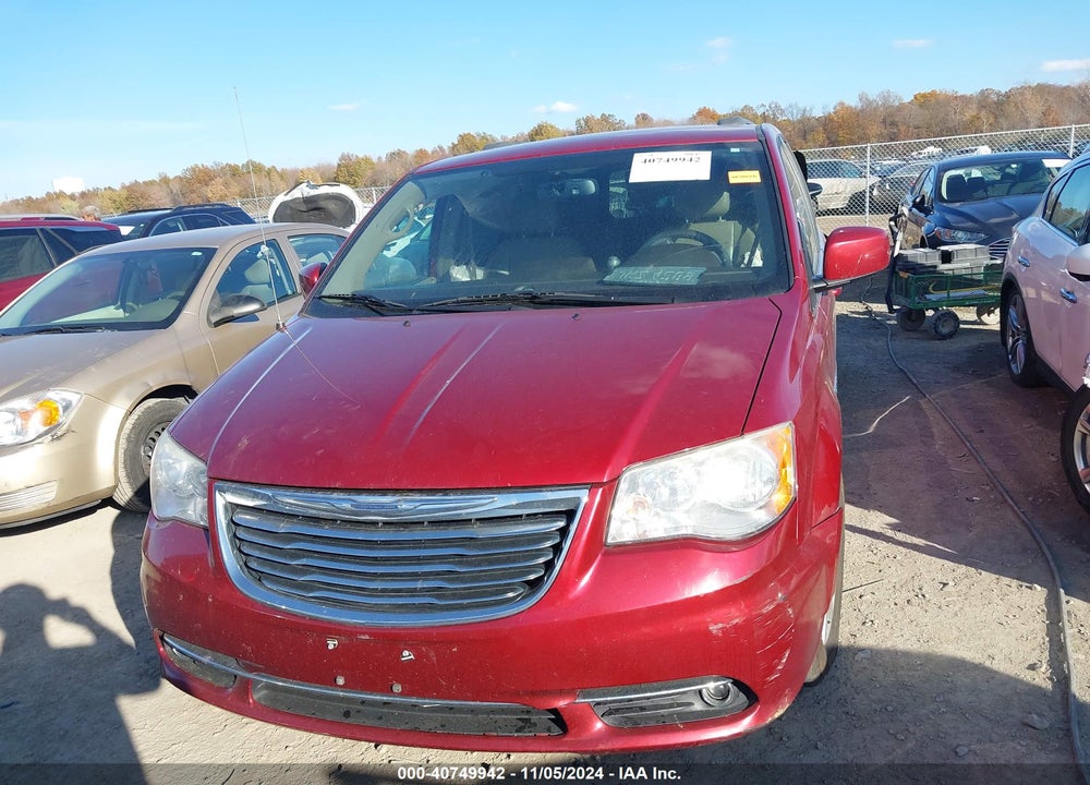 2013 CHRYSLER TOWN & COUNTRY TOURING VIN: 2C4RC1BG4DR722372