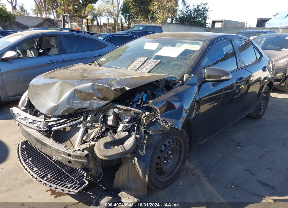 2016 TOYOTA COROLLA S VIN: 5YFBURHE7GP433638