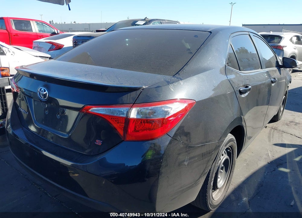 2016 TOYOTA COROLLA S VIN: 5YFBURHE7GP433638