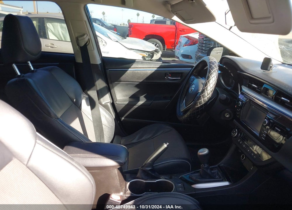 2016 TOYOTA COROLLA S VIN: 5YFBURHE7GP433638