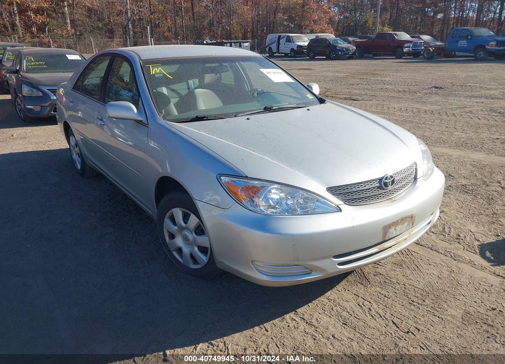 2002 TOYOTA CAMRY LE VIN: 4T1BE32K02U518238