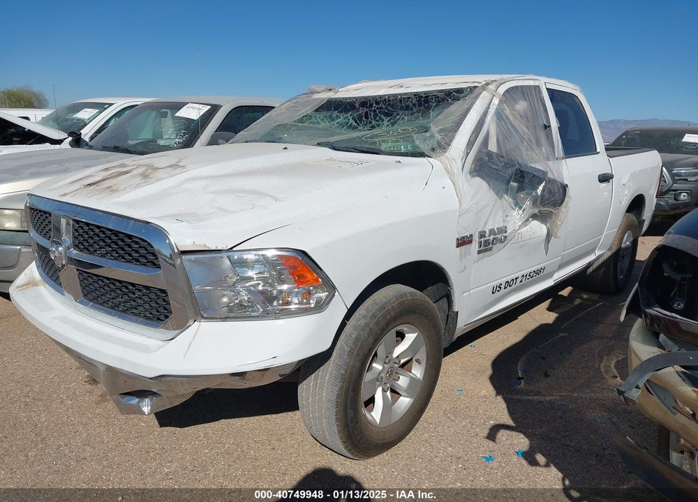 2020 RAM 1500 CLASSIC TRADESMAN 4X2 5'7 BOX VIN: 3C6RR6KT7LG290185