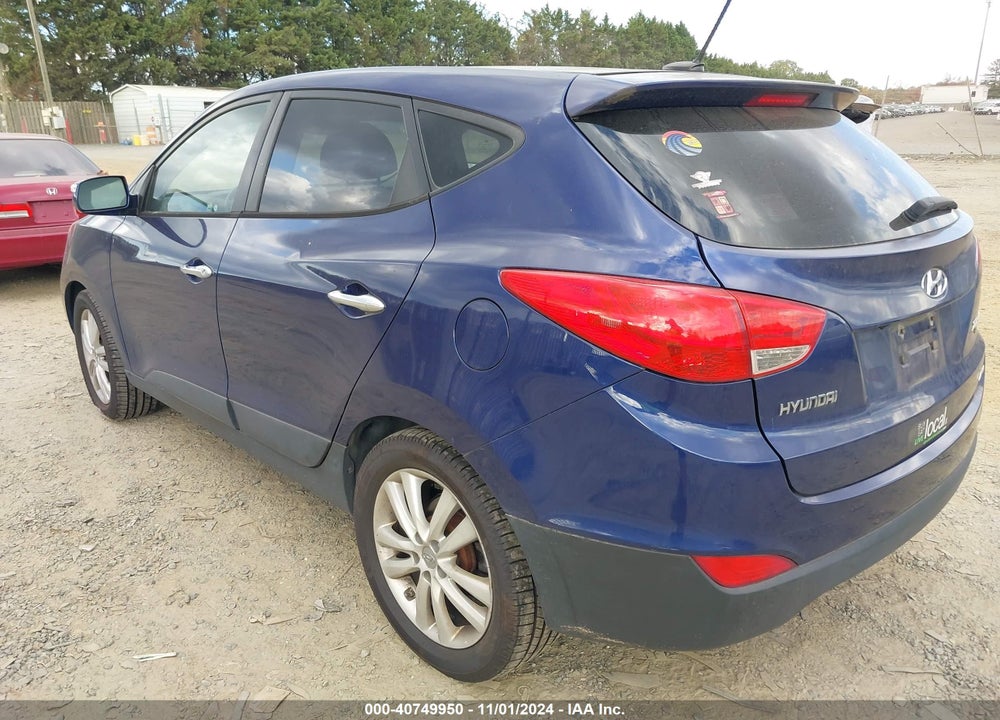 2011 HYUNDAI TUCSON LIMITED VIN: KM8JUCAC2BU231511
