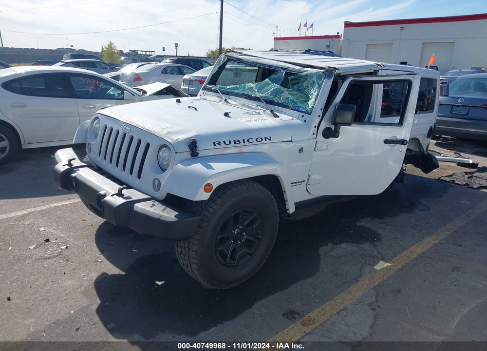 2017 JEEP WRANGLER UNLIMITED RUBICON 4X4 VIN: 1C4BJWFG7HL624787