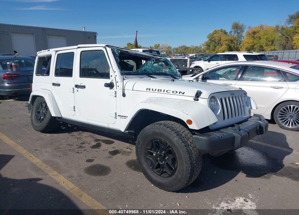 2017 JEEP WRANGLER UNLIMITED RUBICON 4X4 VIN: 1C4BJWFG7HL624787