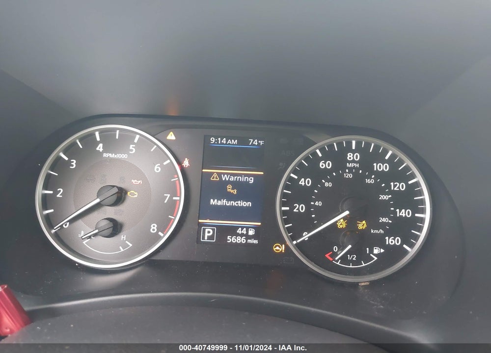 2024 NISSAN SENTRA S XTRONIC CVT VIN: 3N1AB8BV9RY313821