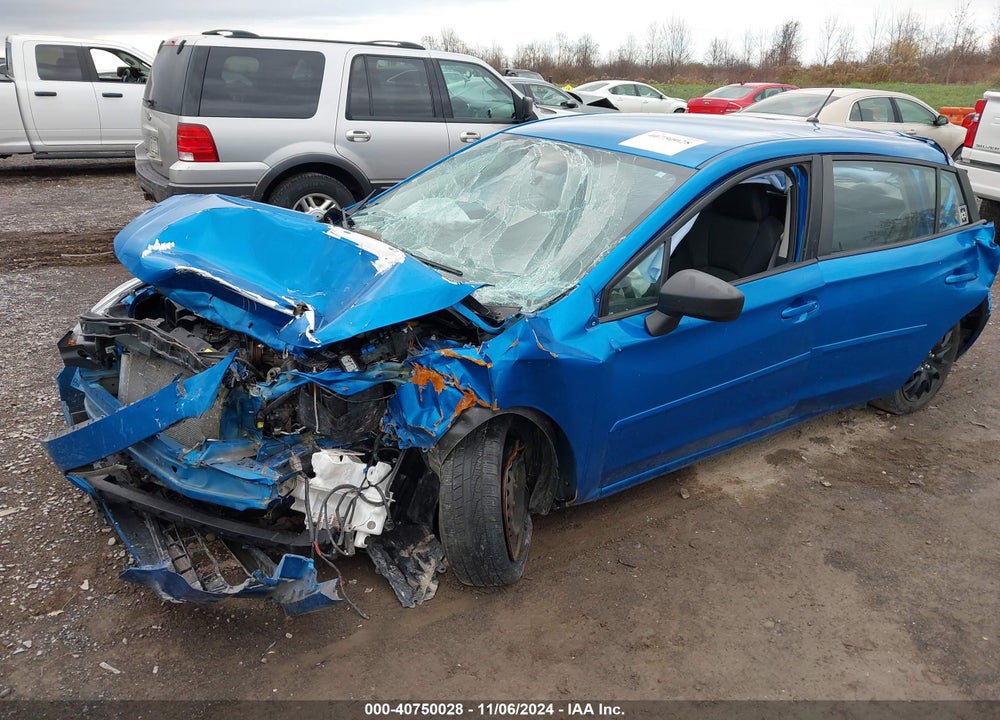 2021 SUBARU IMPREZA 5-DOOR VIN: 4S3GTAB69M3709432