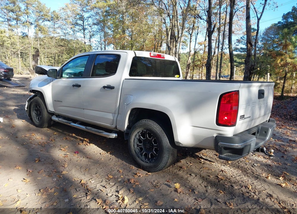 2021 CHEVROLET COLORADO 2WD SHORT BOX WT VIN: 1GCGSBEA1M1114840