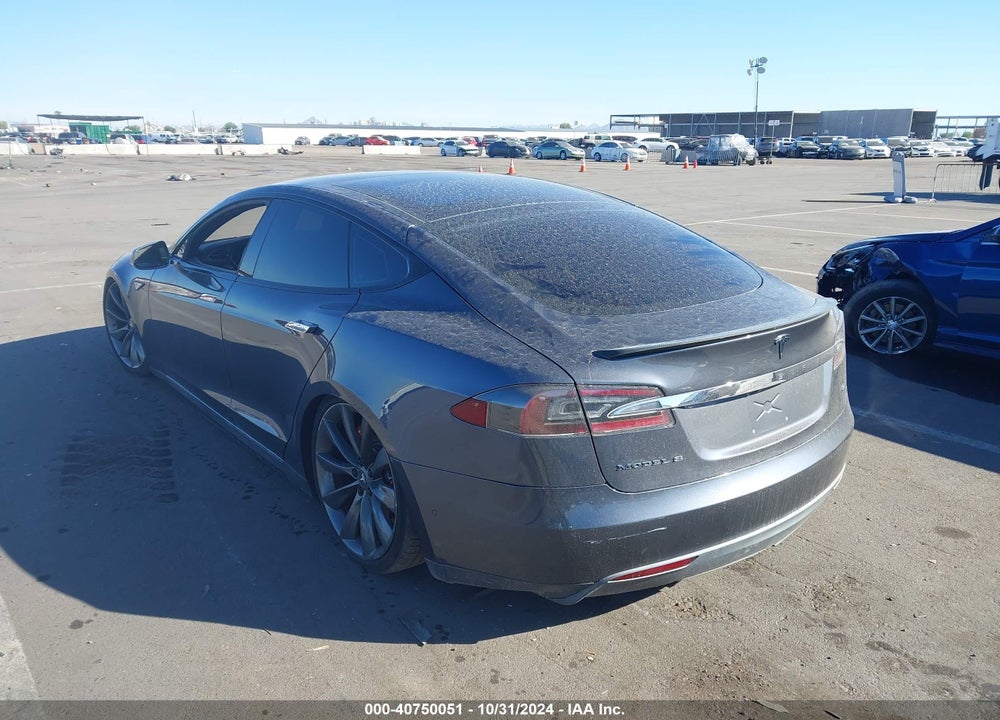 2014 TESLA MODEL S P85 VIN: 5YJSA1H14EFP62507