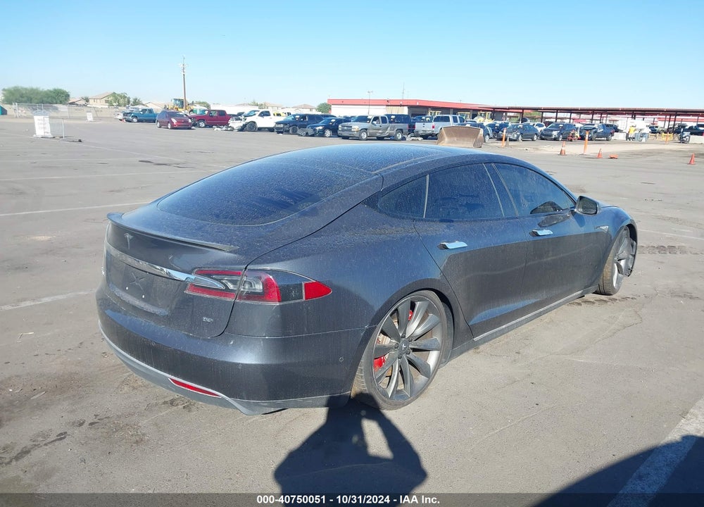 2014 TESLA MODEL S P85 VIN: 5YJSA1H14EFP62507