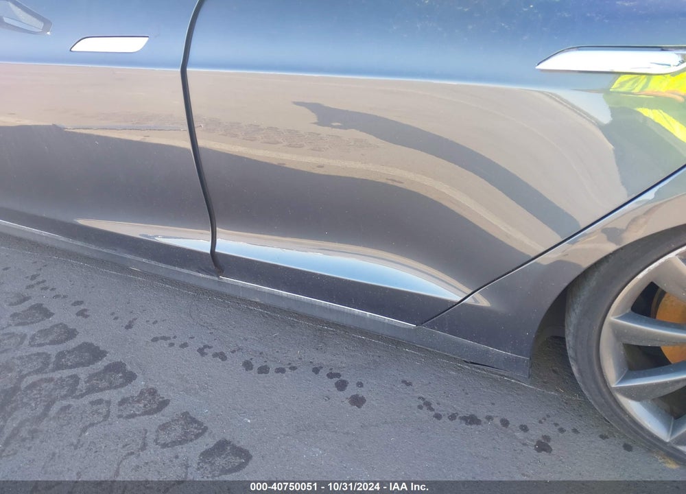 2014 TESLA MODEL S P85 VIN: 5YJSA1H14EFP62507