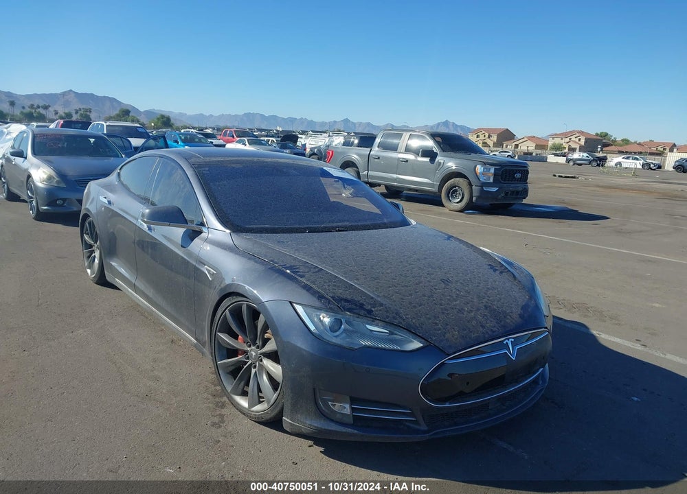 2014 TESLA MODEL S P85 VIN: 5YJSA1H14EFP62507
