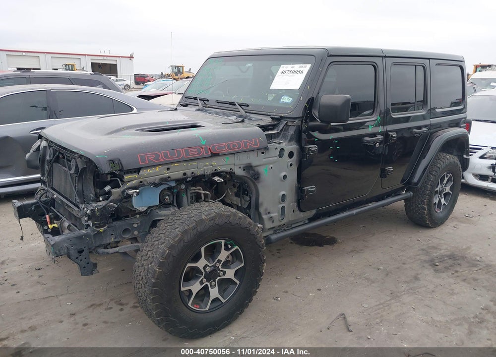 2023 JEEP WRANGLER 4-DOOR RUBICON 4X4 VIN: 1C4HJXFG3PW550331