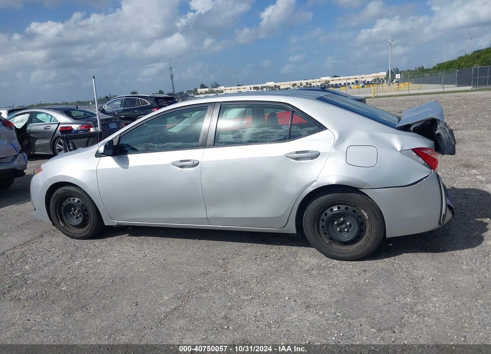 2017 TOYOTA COROLLA LE VIN: 2T1BURHE5HC912240