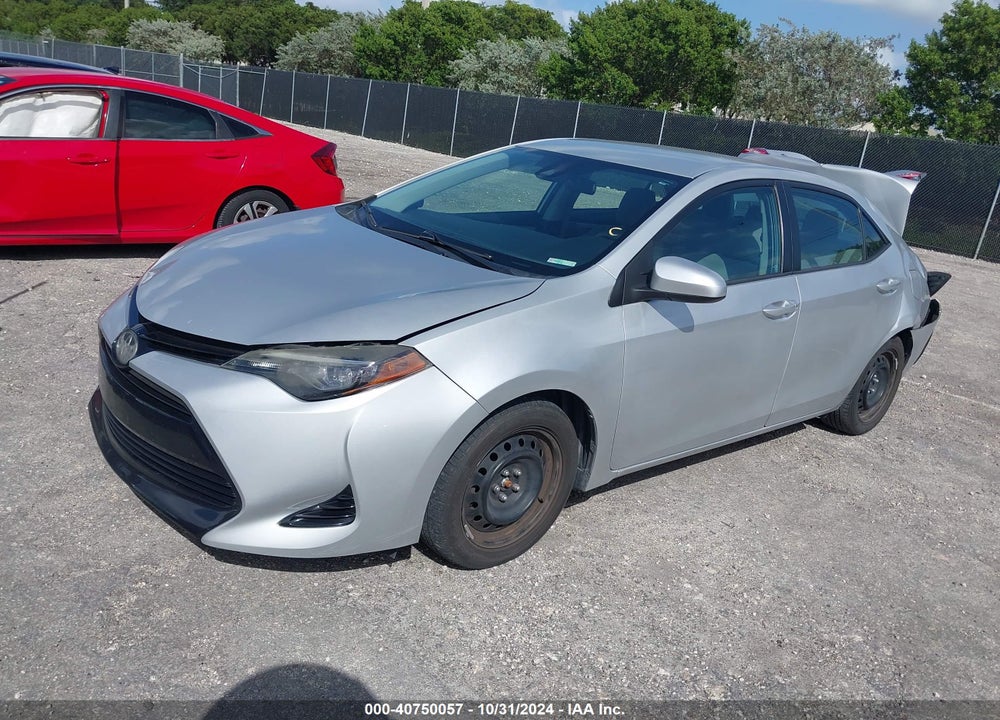 2017 TOYOTA COROLLA LE VIN: 2T1BURHE5HC912240