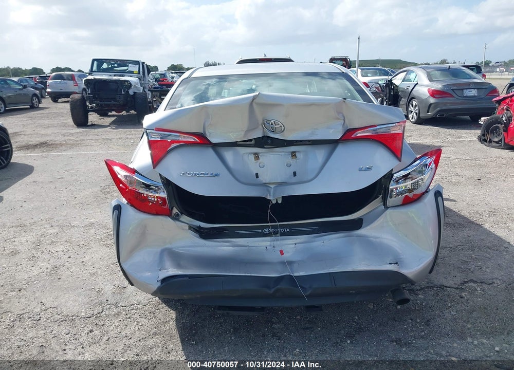 2017 TOYOTA COROLLA LE VIN: 2T1BURHE5HC912240