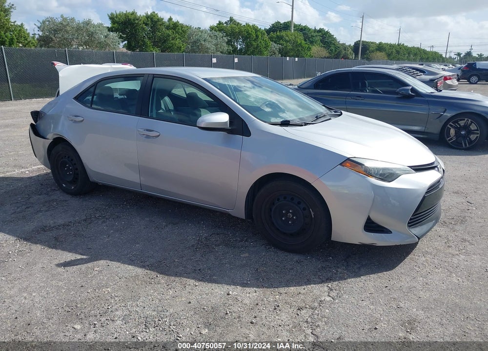 2017 TOYOTA COROLLA LE VIN: 2T1BURHE5HC912240