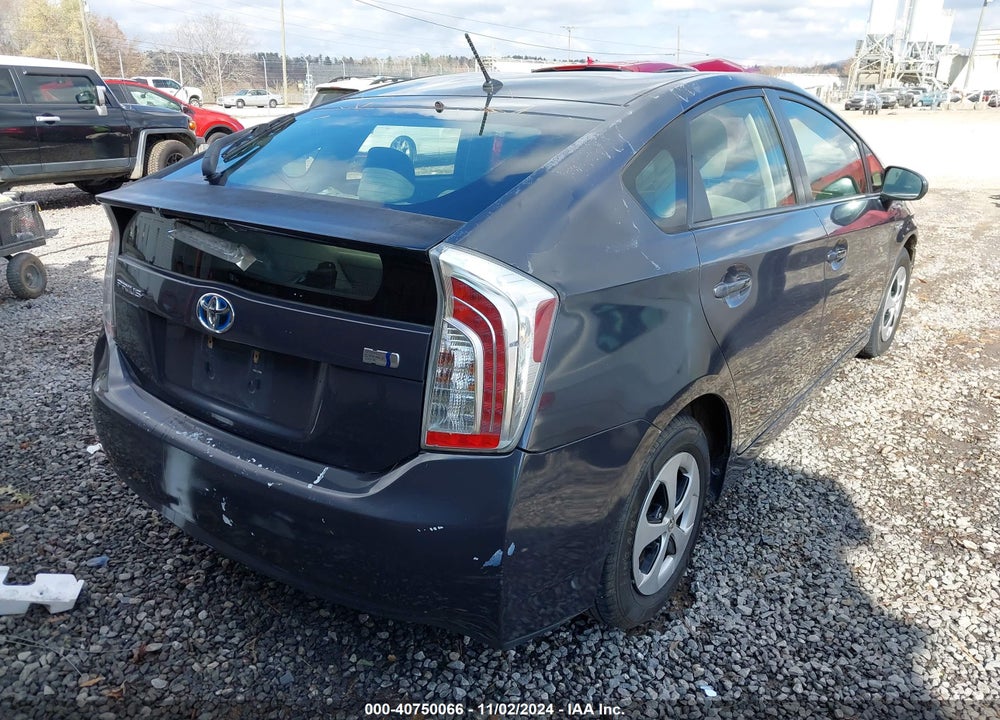 2012 TOYOTA PRIUS TWO VIN: JTDKN3DU3C1507806