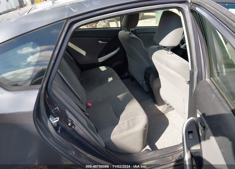 2012 TOYOTA PRIUS TWO VIN: JTDKN3DU3C1507806