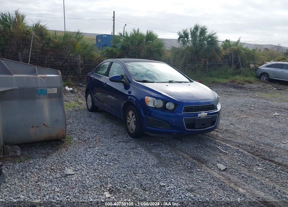 2013 CHEVROLET SONIC LT AUTO VIN: 1G1JC5SH5D4128382