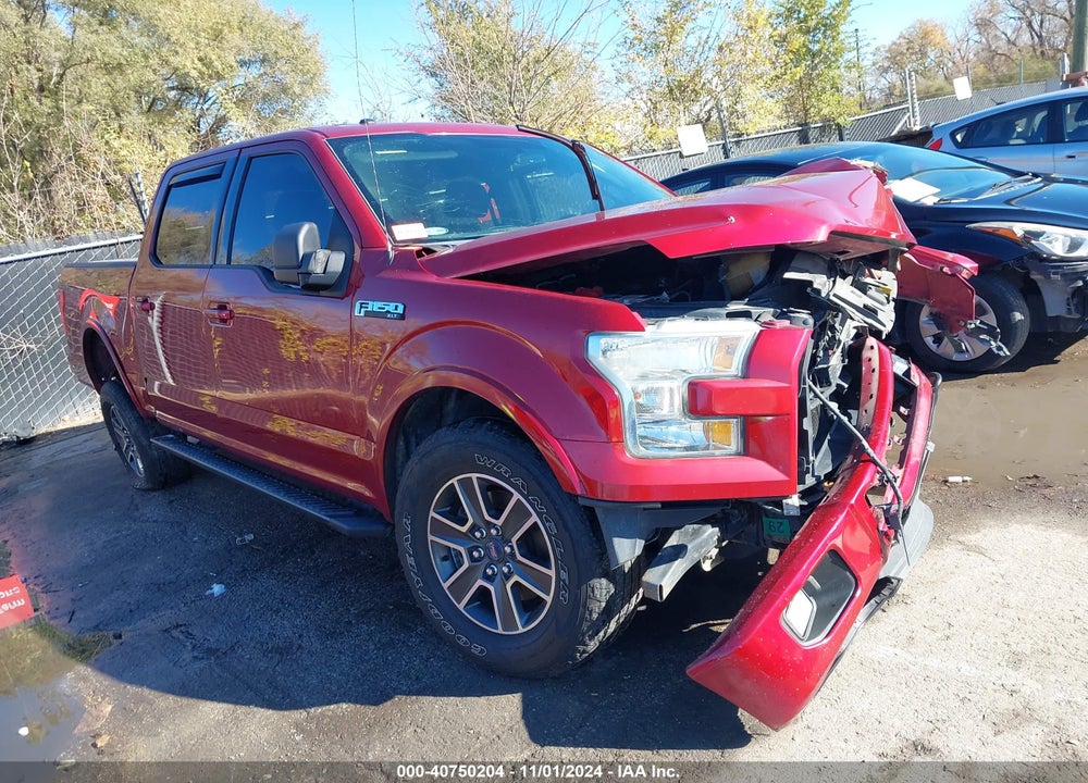 2015 FORD F-150 XLT VIN: 1FTEW1EF7FKD09792