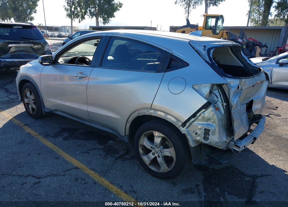 2016 HONDA HR-V EX VIN: 3CZRU5H58GM729888