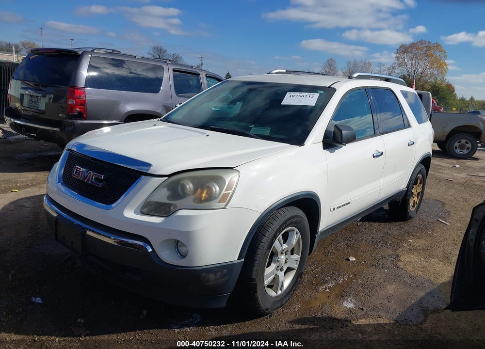 2008 GMC ACADIA SLE-1 VIN: 1GKEV13778J230800