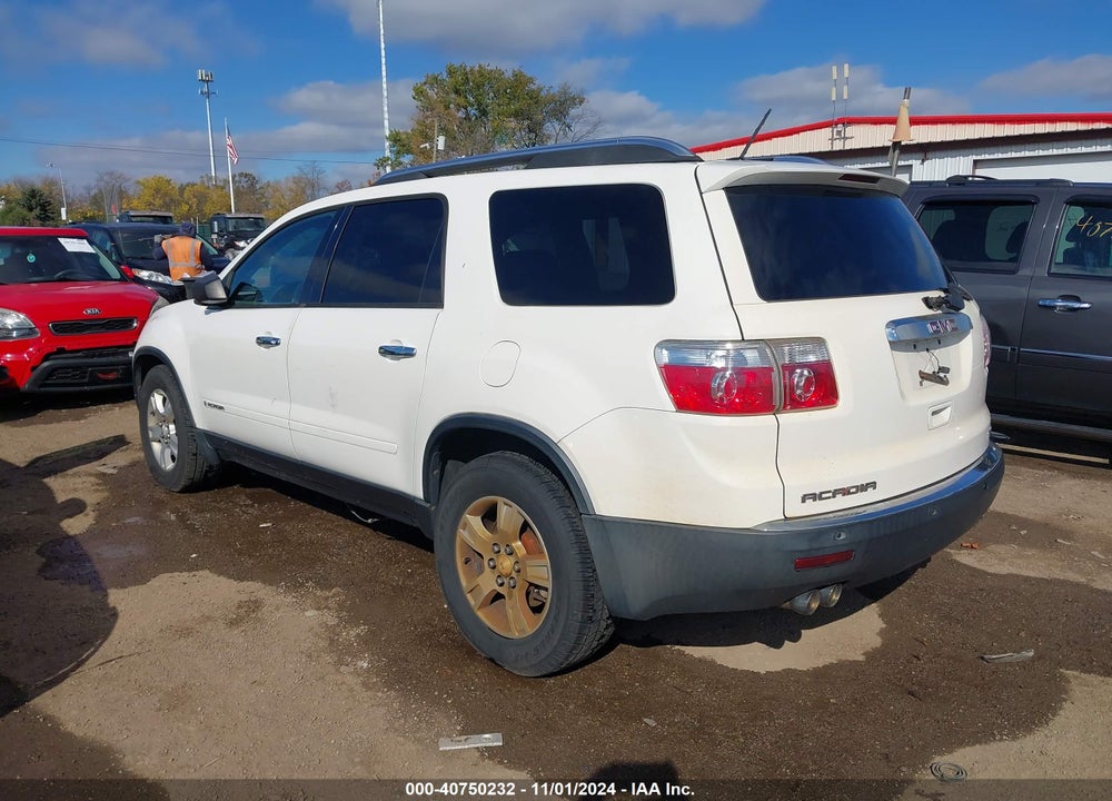 2008 GMC ACADIA SLE-1 VIN: 1GKEV13778J230800