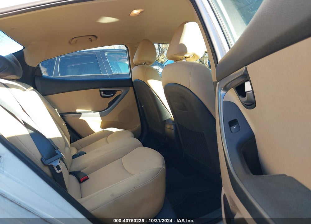 2013 HYUNDAI ELANTRA GLS VIN: 5NPDH4AE2DH185592