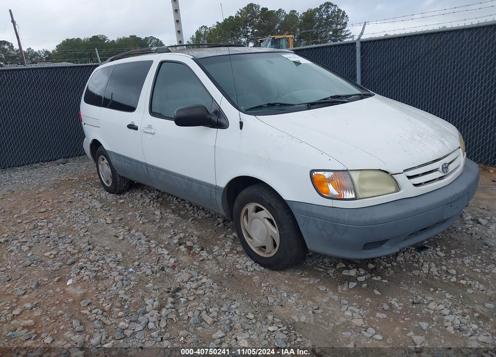 2003 TOYOTA SIENNA CE VIN: 4T3ZF19C13U533306