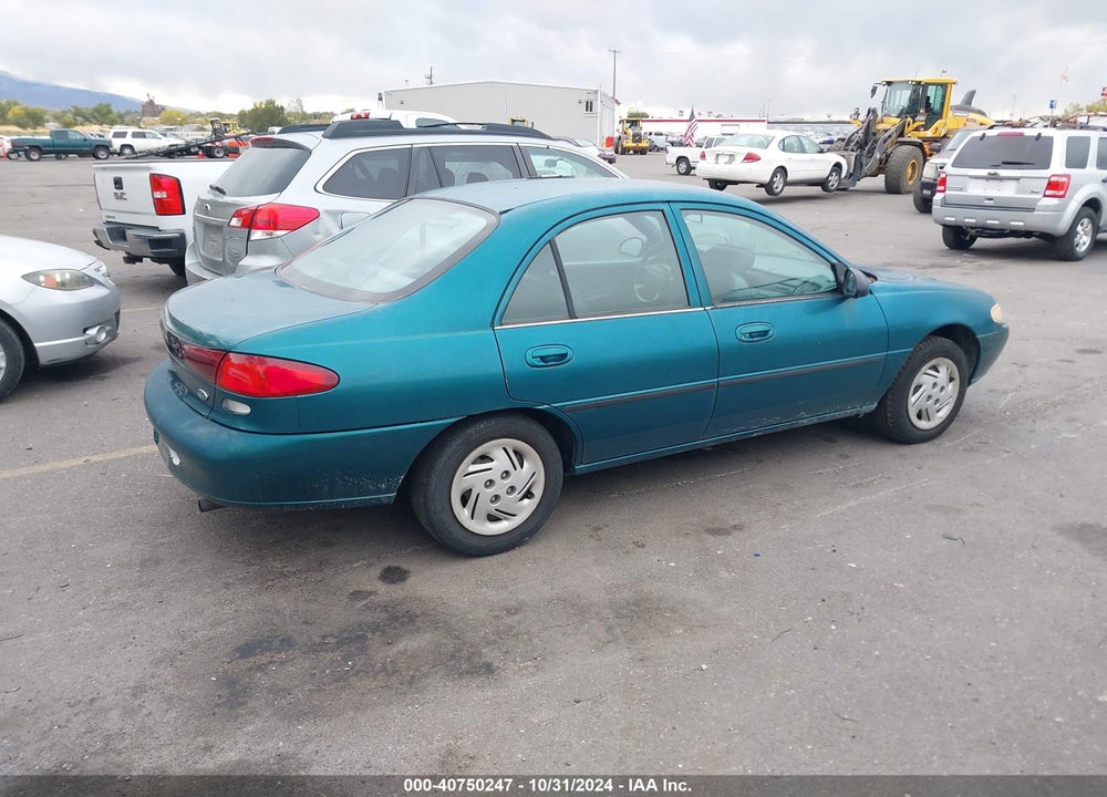 1998 FORD ESCORT LX VIN: 1FAFP10P3WW219376