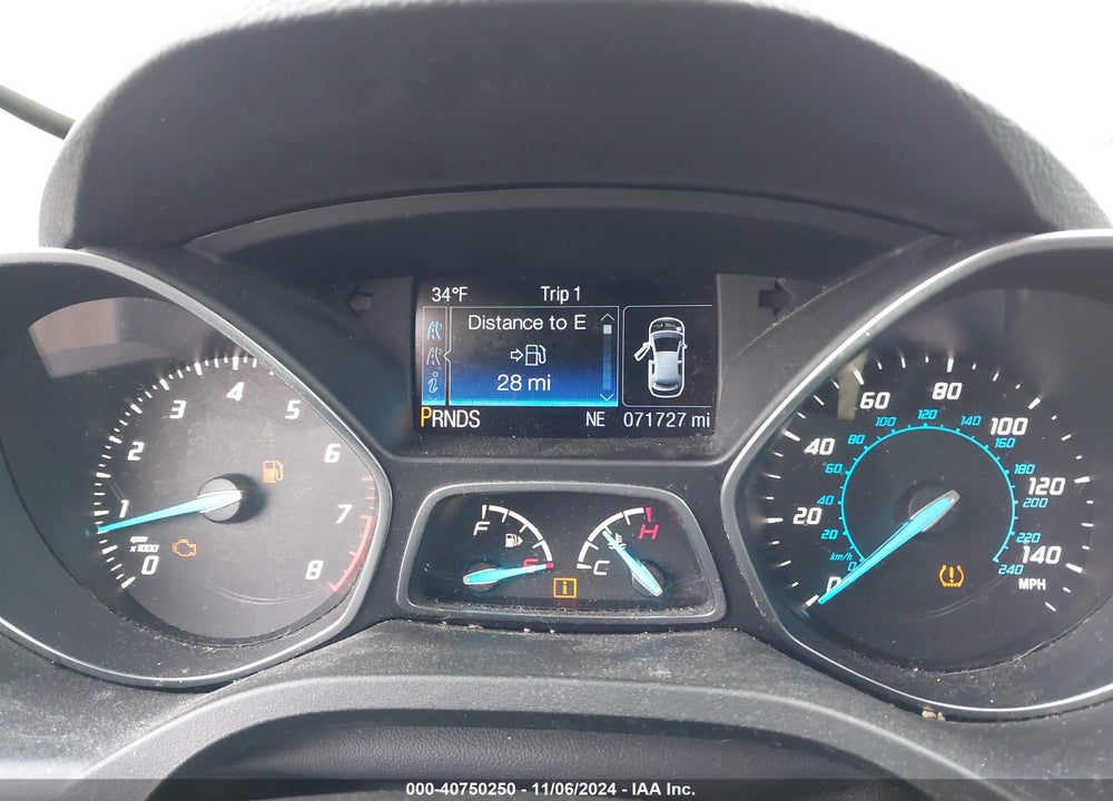 2016 FORD ESCAPE SE VIN: 1FMCU9GX4GUC14531