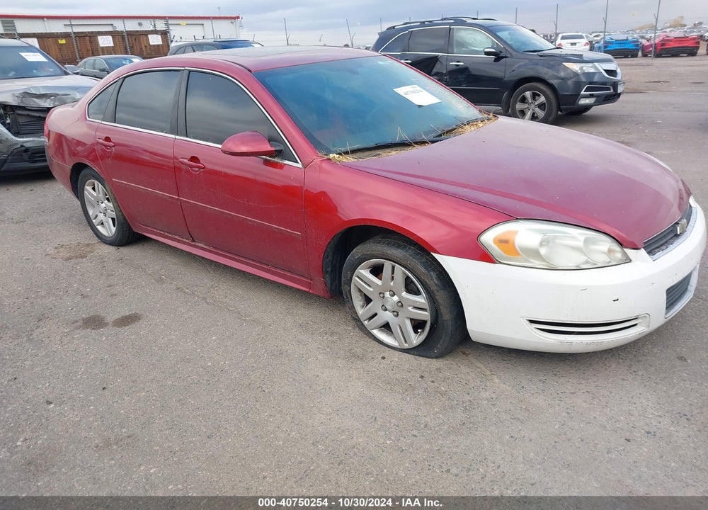 2013 CHEVROLET IMPALA LT VIN: 2G1WG5E34D1240810