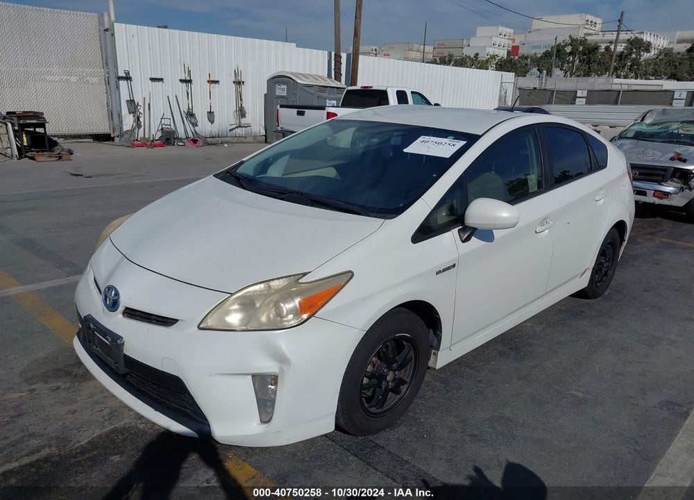 2012 TOYOTA PRIUS TWO VIN: JTDKN3DU3C5486089