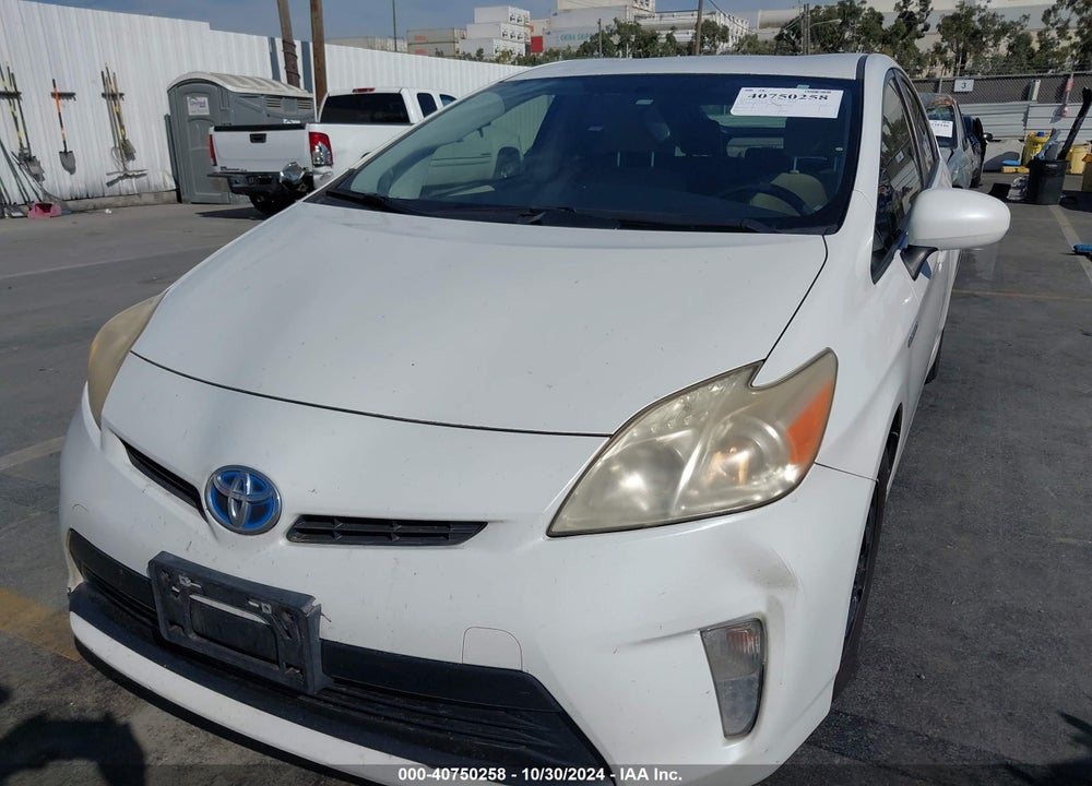 2012 TOYOTA PRIUS TWO VIN: JTDKN3DU3C5486089