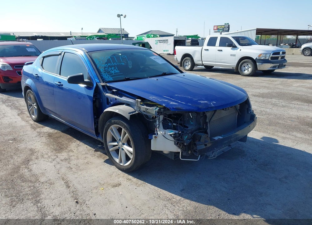 2014 DODGE AVENGER SE VIN: 1C3CDZAG1EN174269