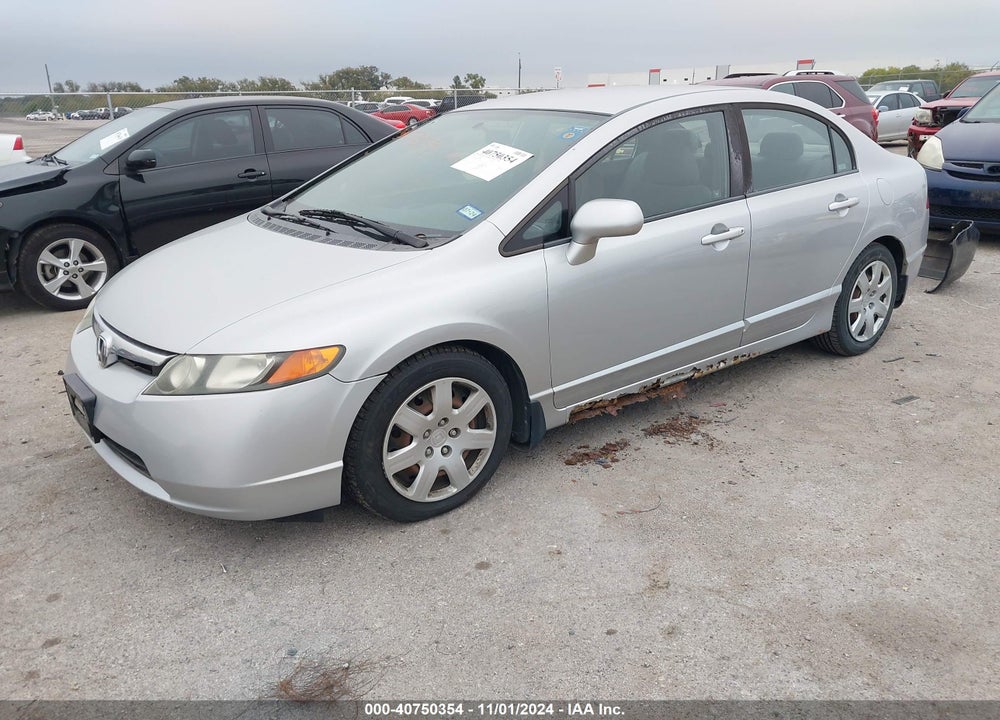 2008 HONDA CIVIC LX VIN: 1HGFA16538L110987