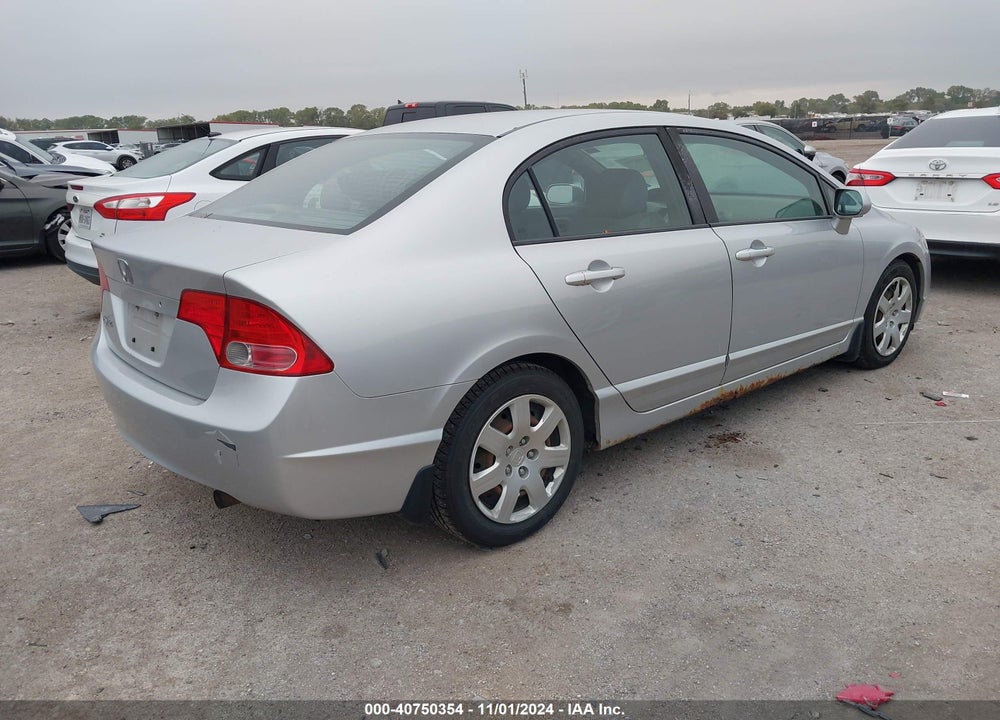 2008 HONDA CIVIC LX VIN: 1HGFA16538L110987