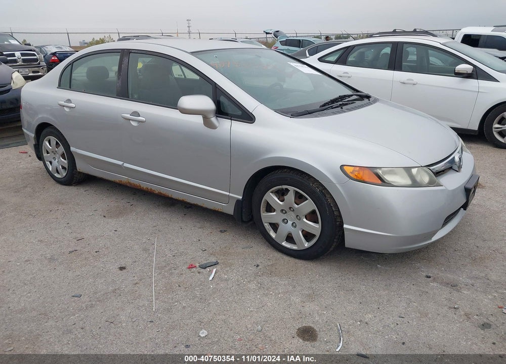 2008 HONDA CIVIC LX VIN: 1HGFA16538L110987