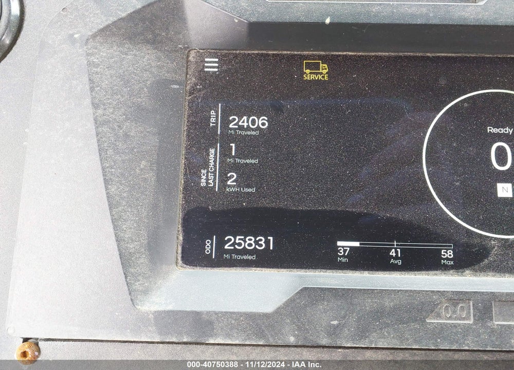 2022 XOS SV01 VIN: 4T9TSAA65NB208346